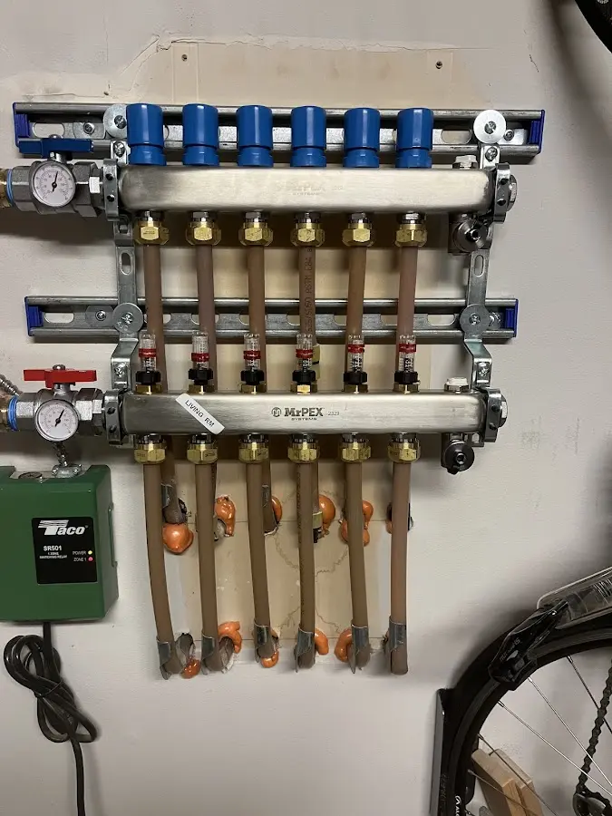 Plumber performing Water Heater Repair at a residential property in Pennsauken